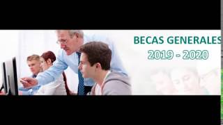 Acceso al formulario Usuario padre madre o tutor Becas 20192020 Estudios no universitarios [upl. by Rubia]