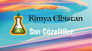 1 Çözücü Çözünen Etkileşimleri  sıvıçözeltiler aytkimya [upl. by Ellehcer]