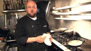 Amelias TV  Chef Andy Fass Preparing Salmon Almondine [upl. by Bronson]