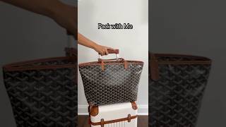 Pack wMe ft Amazon Faves and my Goyard Artois whatsinmybag packwithme goyard luxurybags [upl. by Bogusz]