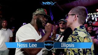 Ness Lee vs Illipsis  GTX Rap Battle  Hosted by Lush One amp DelMon Crew [upl. by Sihon]