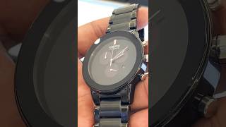 CITIZEN ECO DRIVE GENTS WATCH BLACK DIAL citizen watch [upl. by Nudnarb]