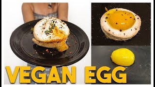 Best Vegan Eggs Benedict  Egg Yolk  Vegan Poached Egg Recipe [upl. by Swanhilda364]