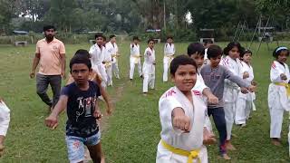 karate class goingSadikhans Dearh Jalangi Murshidabad [upl. by Ococ]