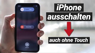 iPhone 11 12 13 ausschalten amp neu starten  auch ohne Touch amp Display [upl. by Trinetta57]