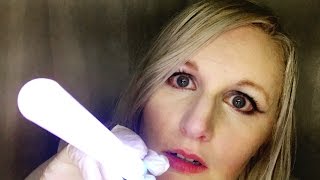 ASMR Eye Exam 3D Imagery Mapping Roleplay  Pen Light Gloves Whisper [upl. by Amberly]