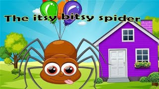 Itsy Bitsy Spiders Rimix Rhymes songsNursery rhymesKids Rhymes song Kids TV A to Z [upl. by Koffler336]