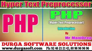 Web development  Php introduction by Manideep [upl. by Tenneb]