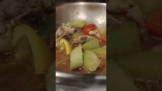 Chicken with sayote food dinnerrecipes chinesestyle pinoyfood viralvideo [upl. by Thomasin165]