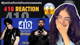 Reaction on 410 OFFICIAL VIDEO SIDHU MOOSE WALA  SUNNY MALTON [upl. by Ano]