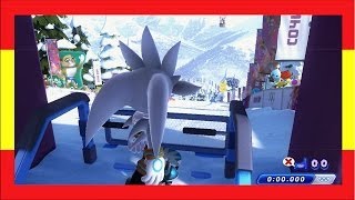 Mario amp Sonic at the 2014 Olympic Winter Games  Snowboard Parallel Giant Slalom [upl. by Menard]