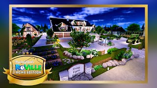 🏡⏩ Farm Family Estate  Best Of RoVille  Home Edition With House Code  RoVille Tours [upl. by Constantin]