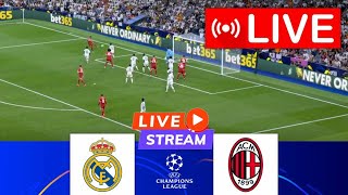 🔴EN DIRECT Real Madrid contre AC Milan  Champions League 202425  Match en direct maintenant [upl. by Frederigo]