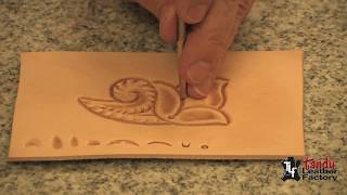 Basic Leather Carving [upl. by Aicats]