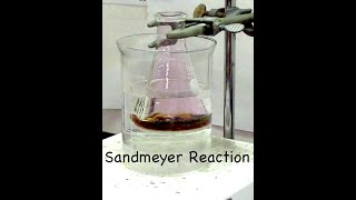 Sandmeyer reaction synthesis of 2Iodobenzoic acid [upl. by Olotrab]