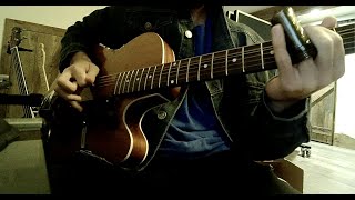 Led Zeppelin  Travelling Riverside Blues Acoustic Slide cover [upl. by Cherilyn]