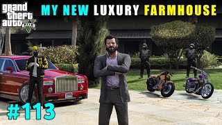 Finally Upgrading Our New Luxury Farmhouse  Gta V Gameplay [upl. by Getraer]