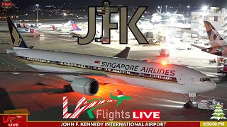 🔴LIVE JFK AIRPORT ACTION  John F Kennedy International  Live Plane Spotting [upl. by Cryan393]