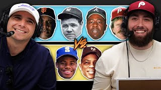 Who can Draft a Starting 9 with the most Home Runs All Time One Per Team Edition [upl. by Ayle]