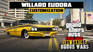 GTAO Drugs Wars  Willard Eudora Customization Unreleased [upl. by Ilatan]