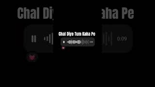 Chal Diye Tum Kaha Pe  Kabhi Mai Kabhi Tum Ost Cover ytshorts shorts chaldiyetumkahan short [upl. by Eniluj58]