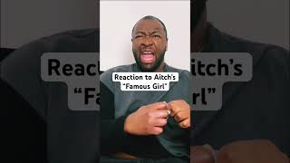 Reaction to Aitch‘s “Famous Girl” musicreactions aitch famousgirl ukrap foryou [upl. by Parlin]