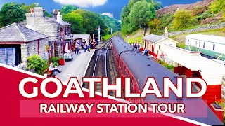 GOATHLAND Harry Potter Filming Location at Goathland Station North Yorkshire England [upl. by Akihsan]