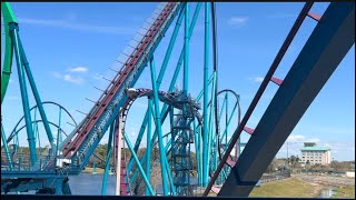 Mako review SeaWorld Orlando’s fantastic BampM hyper coaster [upl. by Trey787]