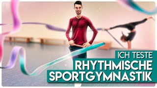 RHYTHMISCHE SPORTGYMNASTIK als Mann Eigentlich nicht erlaubt  alexOmay [upl. by Bonnie]