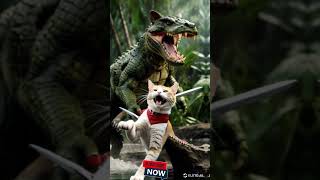 Crocodiles and cats sorts Crocodiles crocodilian cat dinosaurs kingkong fighting kingtower [upl. by Balcer]