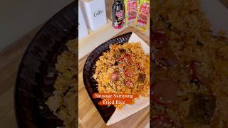 Sausage Samyang Fried Rice [upl. by Ihsorih140]