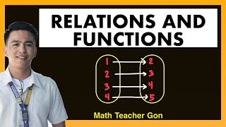 RELATION AND FUNCTION  General Mathematics and Grade 8 [upl. by Ynnod]