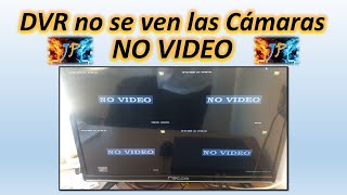 DVR no se ven las Cámaras😎DVR no da Video👈 Solución Puntual [upl. by Elrae]