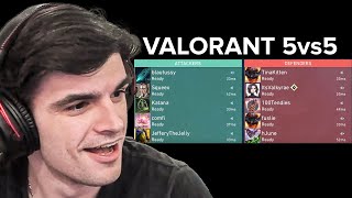 VALORANT 5v5 w Tina Valkyrae Fuslie Miyoung Squeex ► Foolish Plays [upl. by Yroger]