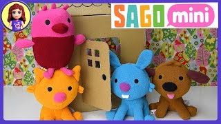 Sago Mini Friends Plush Toys Gift Pack Set Unboxing Review and Play  Kids Toys [upl. by Neik]