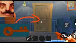 Hello neighbor ACT 1 gameplay [upl. by Pearlman799]