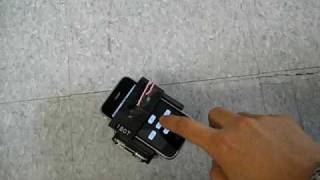 iPhone robot with Arduino [upl. by Robinett]