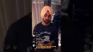 Diljit Dosanjh 10 March 2018 Instagram Live [upl. by Netnerb]