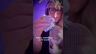 Tapping scratching amp water sounds asmr relax triggers tinglytriggers [upl. by Anegroeg]