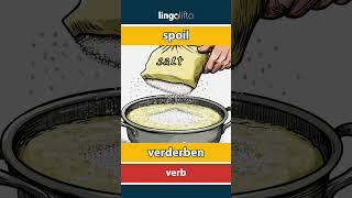 🇬🇧🇩🇪 spoil  verderben  vocabulary builder  learn English  Lernen wir Englisch [upl. by Aekal560]