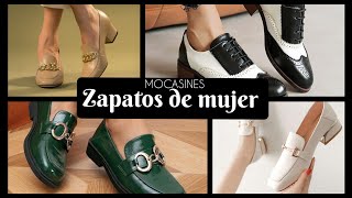 MOCASINES PARA MUJERZAPATOS DE MUJER tendenciasmoda zapatos moda modafeminina 2024 shouse [upl. by Ymaral884]