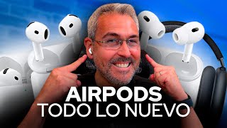 AirPods 4 Active noise cancellation AirPods Pro 2 AirPods MAX Primeras impresiones [upl. by Noicpesnoc]