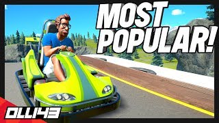 i built the most popular go kart track ever in planet coaster [upl. by Laverna]