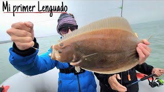 SACAMOS PECES RAROS UNA LOCURA MI PRIMER LENGUADO pesca en Santa Clara del mar pesca en el mar [upl. by Harlie]