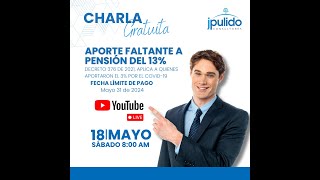 Aporte Faltante a Pensión del 13  Decreto 376 de 2021 [upl. by Nosille854]