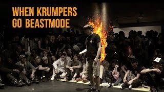 When KRUMPERS Go BEASTMODE  Dance Battle Compilation 🔥 [upl. by Maiah]