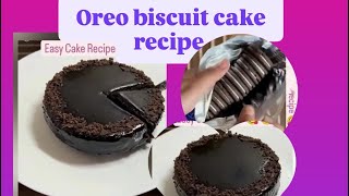 Oreo biscuit cake recipe [upl. by Lamonica]