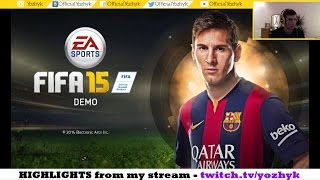 FIFA 15 PC  Обзор демки основные моменты  Demo review highlights [upl. by Innattirb]