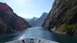 Mit dem Hurtigruten Schiff MS Nordnorge in den Trollfjord [upl. by Domash380]