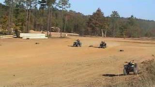 Polaris SPortsman 850 XP Vs Brute Force 750 pt3 [upl. by Alehs]